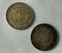 Nice 1886 & 1890 BU Morgan Dollars