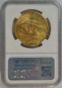 Near Gem BU better date 1926 St. Gaudens $20 Gold. NGC MS64
