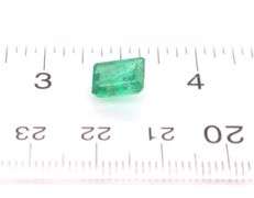 High grade! Real 1.98ct top green Zambian Emerald