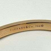 Tiffany Flexible 18K Gold Bangle with 1.17ct Diamonds