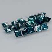 Breath taking! 3.05ct set of blue green Sapphires