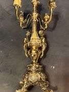 Grande Chateau Beaumont Gold Finish Candelabra