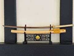 Padded Sword Stand Display Dragon Design