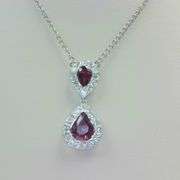 Ruby and Diamond Necklace
