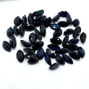 Massive! 111.54ct set of marquise cut blue Sapphires!