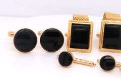 Cufflinks and Stud Set with Extra Cufflinks