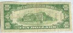 $10 Hawaii Emergency Issue 1935 A Silver Certificate.