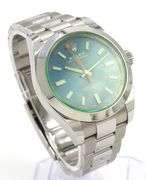 Rolex Milgauss 116400, 40mm, Blue Dial, Stainless Steel W/ Box & Papers