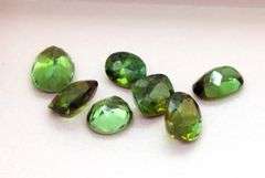 Exceptional 7.06ct set of Tsavorite Garnets