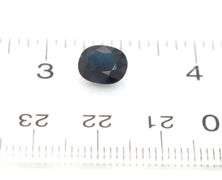 Elegant 1.66ct midnight blue Sapphire -heated only!