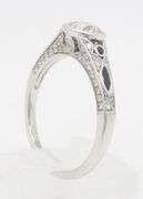 Designer Sylvie Diamond & Blue Sapphire Ring