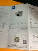 IGI CERTIFIED LOOSE DIAMOND 3.53 CARAT PEAR SHAPE E-VS1