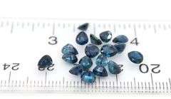 Wow! 64.56ct collection of deep cobalt blue Sapphires!!