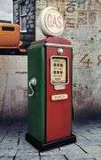 Vintage Gas Pump Coin Bank