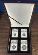 Valuable 2002-W 4-pc Proof Platinum Set. NGC PF70 UC Signature Series