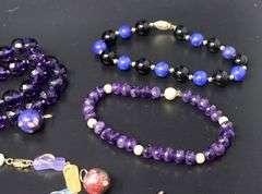 Group lot of 14kt yellow gold miscellaneous beads jewelry