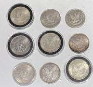 9 Slider Pre 1921 Morgan Dollars