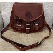Handmade Leather Crossbody Shoulder Bag