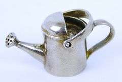 Miniature Sterling Silver Watering Can