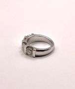 Stunning 4 Stone 3.49 Ct Vvs1 Rare Moissanite Ring