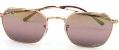 Ray Ban rose gold metal ladies sunglasses