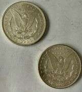 Nice 1883 O & 1902 O  BU Morgan Dollars