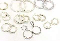 Group lot of Vintage 925 sterling silver earrings