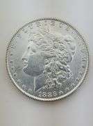 1886 Morgan Silver Dollar, AU