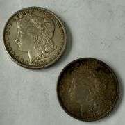 Nice 1886 & 1890 BU Morgan Dollars