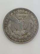 1896 Morgan Silver Dollar, Cleaned