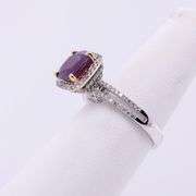 Beauty of a Kashmir Sapphire and Diamond Ring