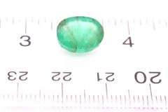Incredible size! 4.17ct top green Zambian Emerald!