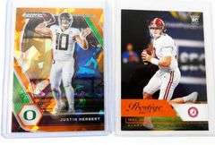 4 Quarterback Football Cards, 2019-2021