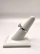 Dazzling 3.1 Ct White Ice Blue Lab Simulated Diamond Ring