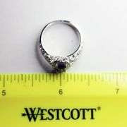 GIA certified Kashmir Sapphire and Diamond Ring