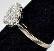 Diamond Ring in 14K White Gold