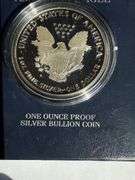 1998 P Silver Eagle With box an paper