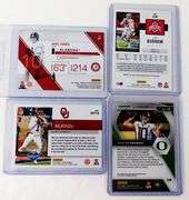 4 Quarterback Football Cards, 2019-2021