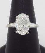 GIA Certified Oval Diamond Ring