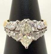 14k Gold 2.33 cttw Diamond Ring