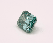 Impressive 4.37 Ct Vivid Green/Blue Moissanite