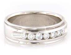 0.50ctw Diamond Channel Set Band Ring in 14K