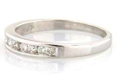 0.25ctw Diamond Channel Set Wedding Band Ring in 14K