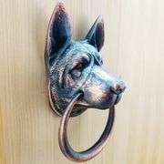 Solid Brass German Shepherd Dog Door Knocker