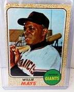 Willie Mays 1968 Baseball Card