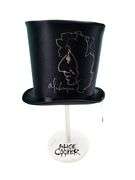 Alice Cooper Signed Tophat Full Sketch & Display Stand Exact Video Proof ACOA