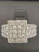 CERTIFIED 14K WHITE GOLD DIAMOND RING