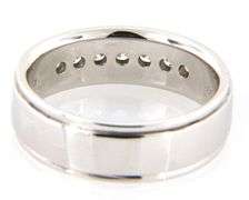 0.50ctw Diamond Channel Set Band Ring in 14K