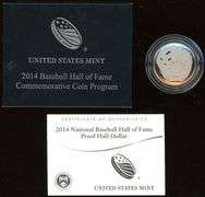 8 Different US Commemorative Coins in Box w/CoA