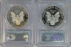 Perfect PR70 PCGS graded 2012 & 2013 $1 Eagles First Strikes